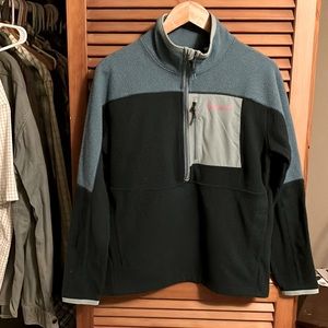 Cotopaxi Fleece Pullover- Green/ Teal (M)